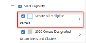 SB9 Lot Split Eligible